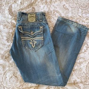 Rock Revival Men’s Jeans “Leon Relaxed Straight”